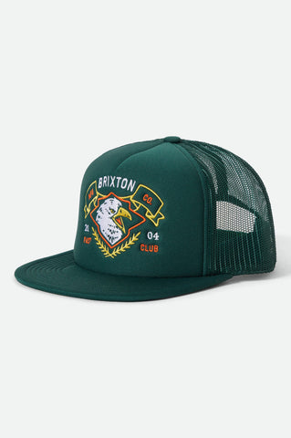 BRIXTON Ruckett NetPlus® Trucker Hat - Night Sage/Night Sage