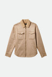 BRIXTON DURHAM RESERVE VEGAN SHEARLING JACKET - Sand