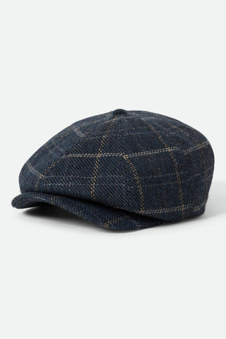 BRIXTON BROOD SNAP CAP - Mood Indigo/Tan