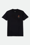 BRIXTON Steady Standard Tee - Black