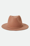Brixton Wesley Fedora - Italian Clay