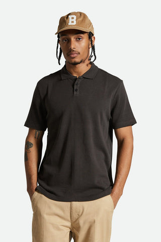 BRIXTON WAFFLE S/S POLO