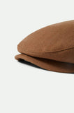BRIXTON Hooligan Snap Cap - Camel Melton Wool