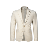 VARCE Matteo Notch Lapel Wool Blend Stretch Suit - Oatmeal
