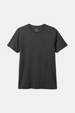 BRIXTON The Vintage Reserve S/S Tee - Black Sol Wash