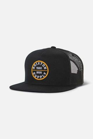 BRIXTON Oath Trucker Cap - Black/Black