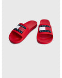 TOMMY HILFIGER TJ POOL EM0EM01191_XNL SLIDE - DEEP CRIMSON