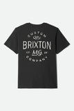 Brixton Fremont S/S Standard Tee - Vintage Black