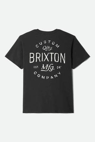 Brixton Fremont S/S Standard Tee - Vintage Black