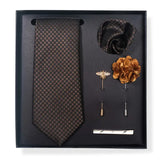 E-MALE 5 Piece Boxed Tie Set