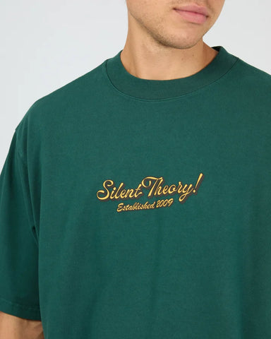 Silent Theory Pull Up A Chair Tee - Green
