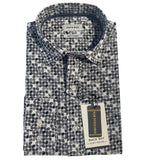 BACK BAY G580206 Bamboo Geo L/S Shirt - White