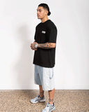 WNDRR Street Market Box Fit Tee - Black