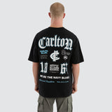 NXP x AFL Carlton Fallback Tee - Jet Black