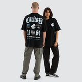 NXP x AFL Carlton Fallback Tee - Jet Black