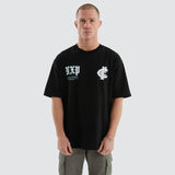 NXP x AFL Carlton Fallback Tee - Jet Black