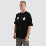 NXP x AFL Carlton Fallback Tee - Jet Black