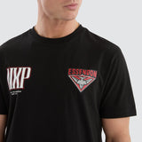 NXP x AFL Essendon Legend Tee - Jet Black