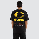NXP x AFL Gold Coast Suns Season Tee - Jet Black