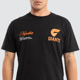 NXP x AFL Giants Season Tee - Jet Black
