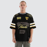 NXP x AFL Hawthorn League Loopback Tee - Jet Black