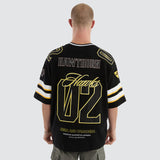 NXP x AFL Hawthorn League Loopback Tee - Jet Black