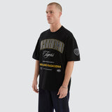 NXP x AFL Richmond Game-On Loopback Tee - Jet Black