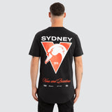 NXP x AFL Sydney Swans Prime Tee  - Jet Black