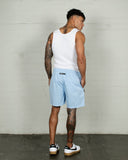 WNDRR OFFEND BEACH SHORT - Air Blue