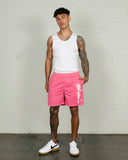 WNDRR OFFEND BEACH SHORT - Pink