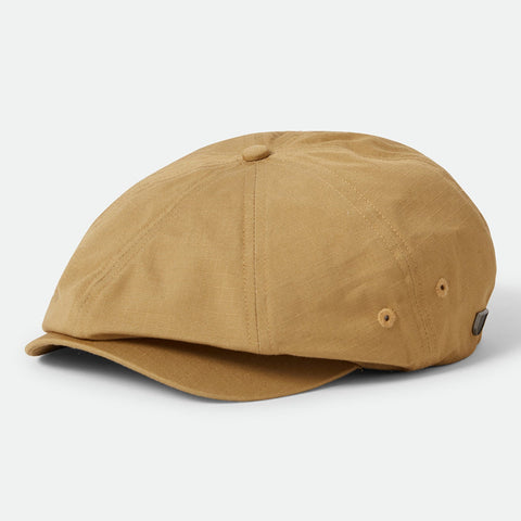 BRIXTON BROOD LW SNAP CAP - Dark Khaki Ripstop