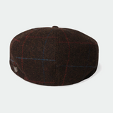 BRIXTON BROOD SNAP CAP - BROWN/BLACK/MARS RED