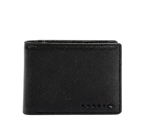 Rusty HIGH RIVER 3 Leather Wallet - Black