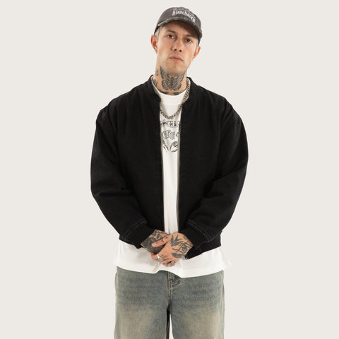 KISS CHACEY Solitary Puffer Jacket - Jet Black