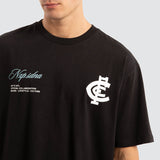 NXP x AFL Carlton Blues Season Tee  - Jet Black