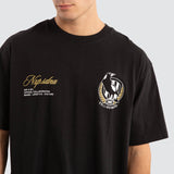 NXP x AFL Collingwood Magpies Season Tee - Jet Black