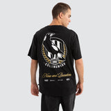 NXP x AFL Collingwood Magpies Season Tee - Jet Black