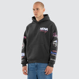 NENA AND PASADENA Stream Box Fit Hoodie - Asphalt