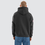 NENA AND PASADENA Stream Box Fit Hoodie - Asphalt