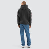 NENA AND PASADENA Stream Box Fit Hoodie - Asphalt