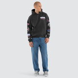 NENA AND PASADENA Stream Box Fit Hoodie - Asphalt
