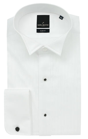 DANIEL HECHTER ST5WTDSWS DINNER PLAIN SHIRT - White