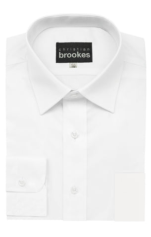 CHRISTIAN BROOKES Clifford Boys L/S Shirt - White