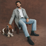 HUSH PUPPIES Chelsea Leather Boot - Extra Wide Fit