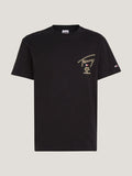 TOMMY JEANS Signature Back Logo Classic Fit T-Shirt - Black