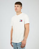 TOMMY JEANS DM0DM20346_YBL RG Heritage Flag Tee - Ecru