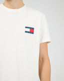 TOMMY JEANS DM0DM20346_YBL RG Heritage Flag Tee - Ecru