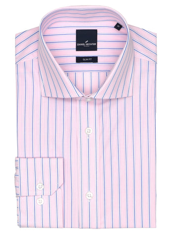 Daniel Hechter Jacque S23DS258-45 L/S Stripe Shirt - Pink