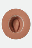 Brixton Wesley Fedora - Italian Clay