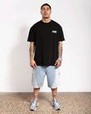 WNDRR Street Market Box Fit Tee - Black